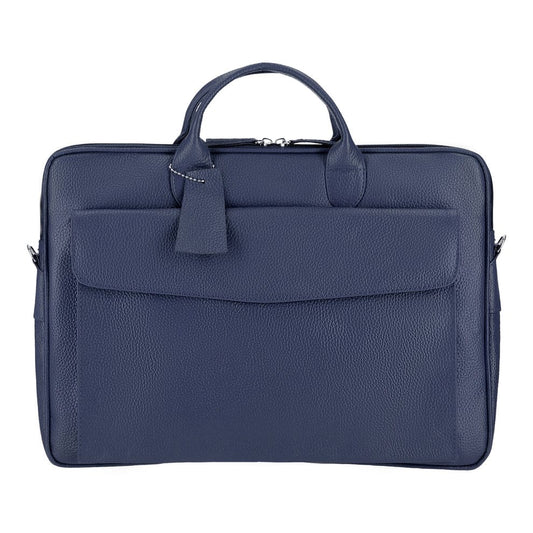 Blue sleek carrier laptop bag