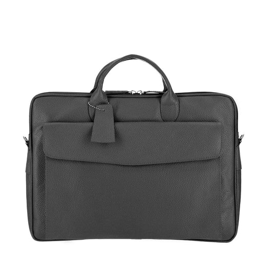 Black sleek carrier laptop bag